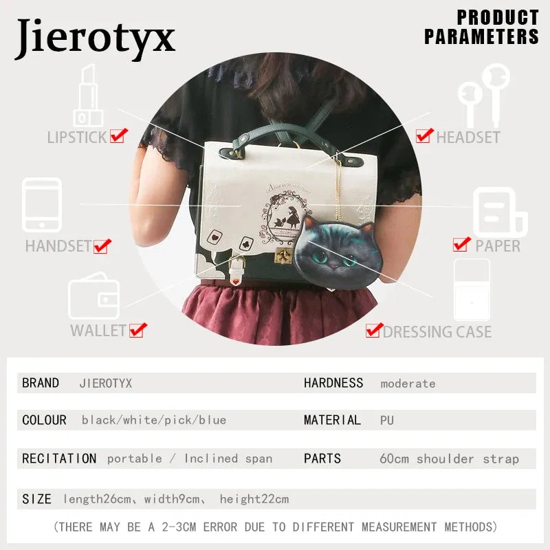 JIEROTYX-Alice in Wonderland backpack