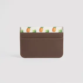 Juniper Vegan Card Wallet | Brown