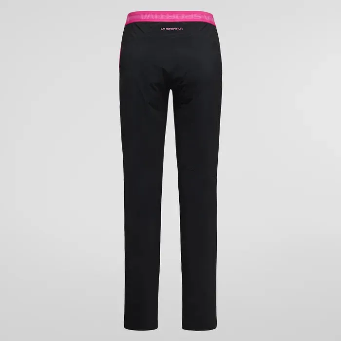 La Sportiva Brush Womens Pants - Black/Springtime