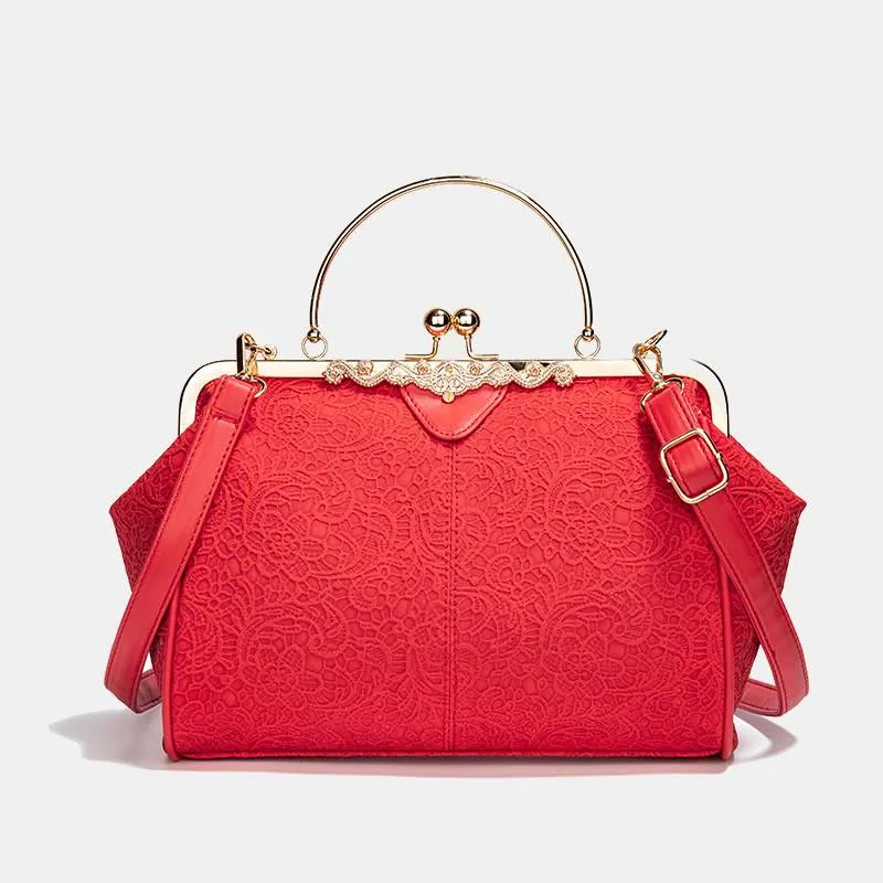 Large Capacity Retro Oil Wax Shoulder Bag