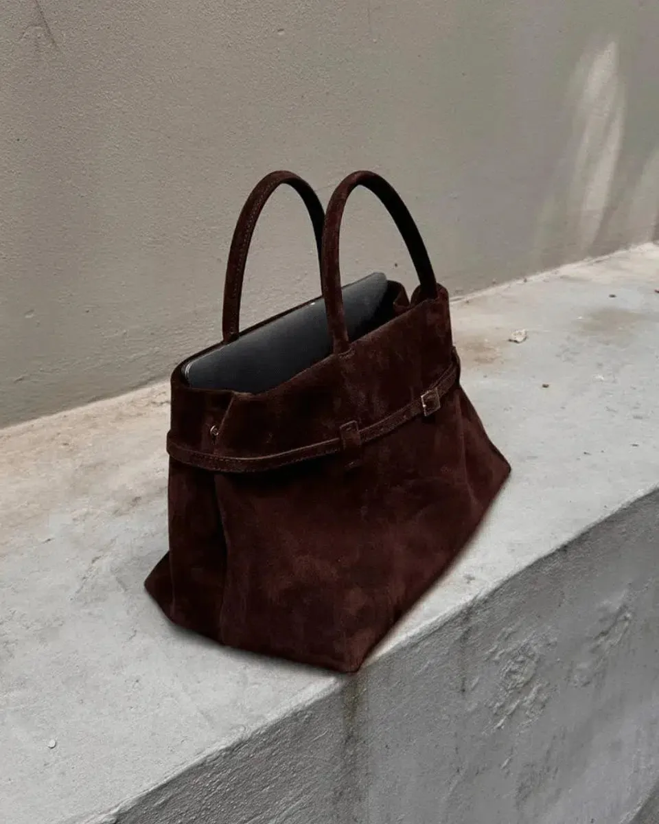 Lisa – Elegant versatile design – Suede bag