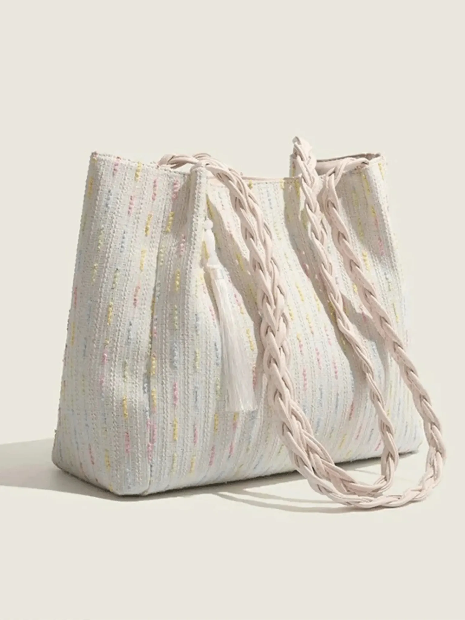 Lou | Stylish Woven Tote Bag
