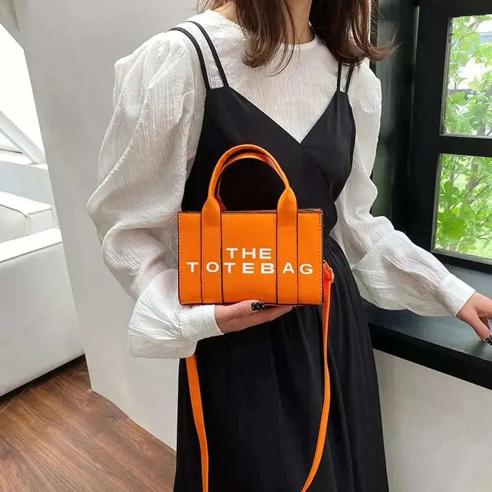 Luxury Designer Tote Bag for Women - Soft PU Shopper Handbag