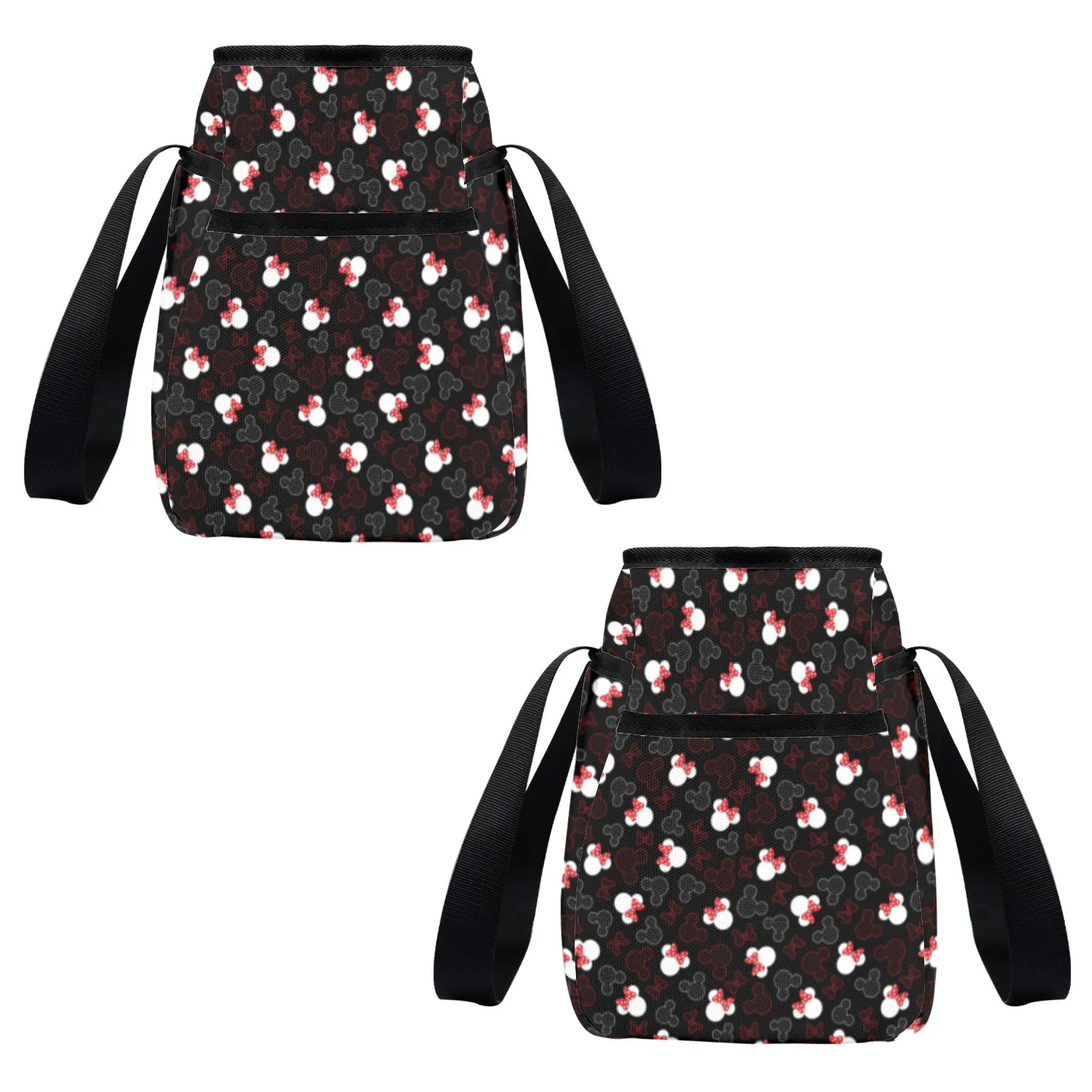 Mickey And Minnie Dots Large Capacity Insulated Tote Bag