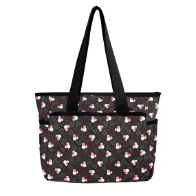 Mickey And Minnie Dots Large Capacity Insulated Tote Bag