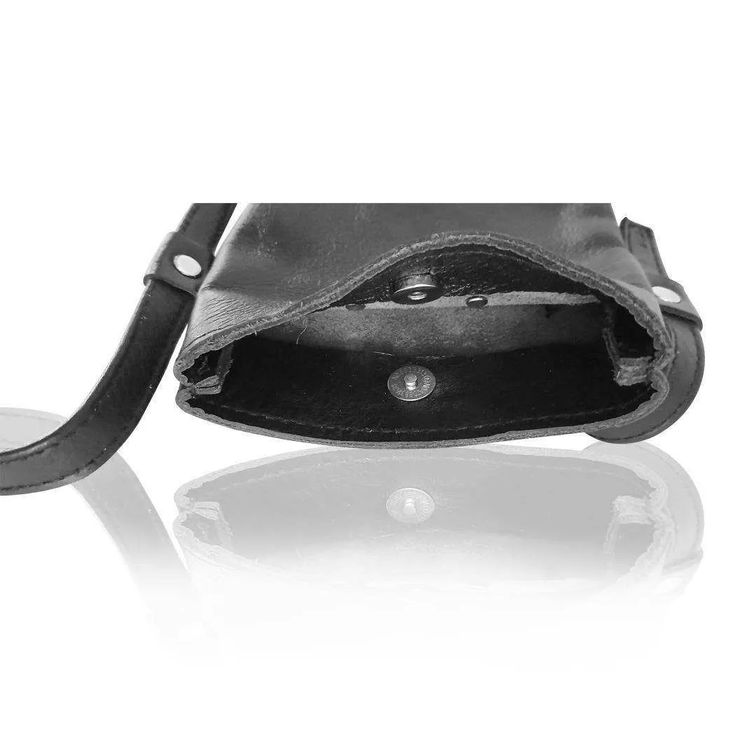 Mirelle Womens Leather Cellphone Sling Crossbody Handbag