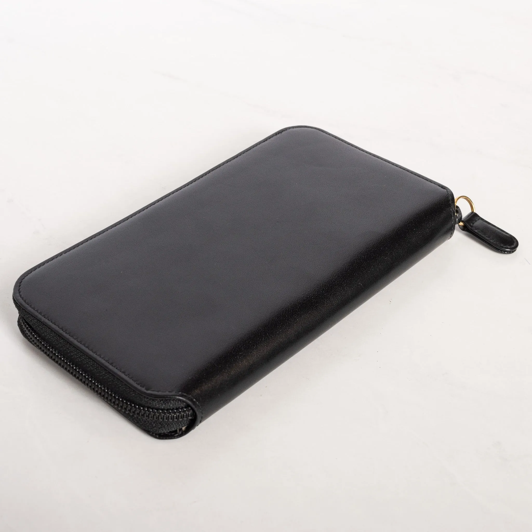 Montblanc Leather Goods Meisterstuck Travel Zipped Pocket Wallet 16353 - Preowned