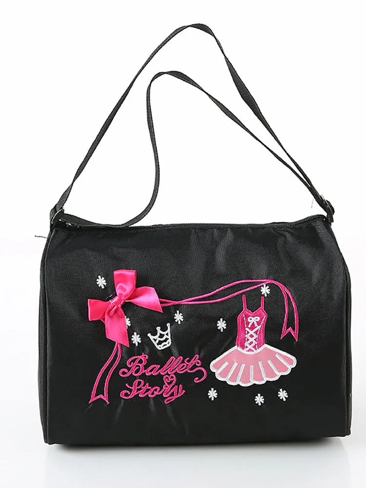 Multifunctional Dance Backpack Crossbody Bucket Bag Ballet Storage Bag