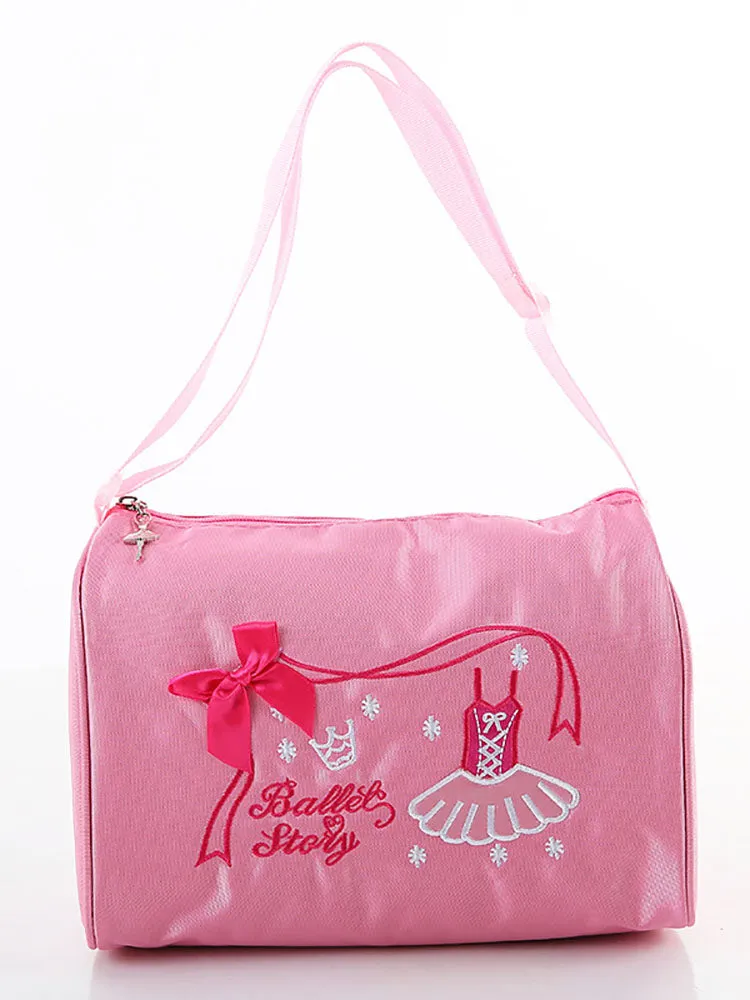Multifunctional Dance Backpack Crossbody Bucket Bag Ballet Storage Bag