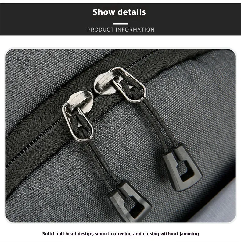 New Multifunctional Men's Shoulder Crossbody Bag Male Hard-Wearing Canvas Shoulder Messenger Bags Chest Bag
