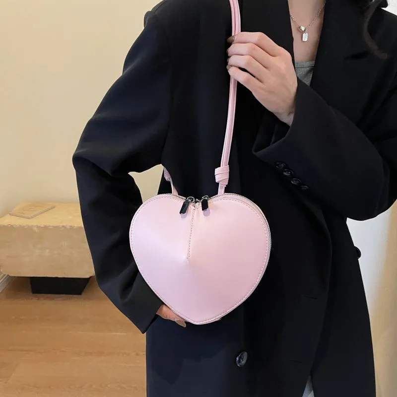 Nova Heart-shaped Crossbody Bag