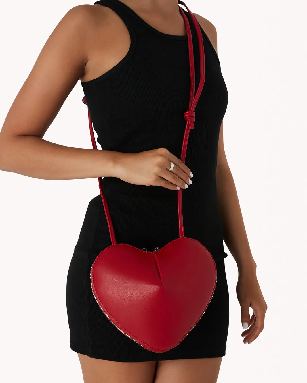 Nova Heart-shaped Crossbody Bag