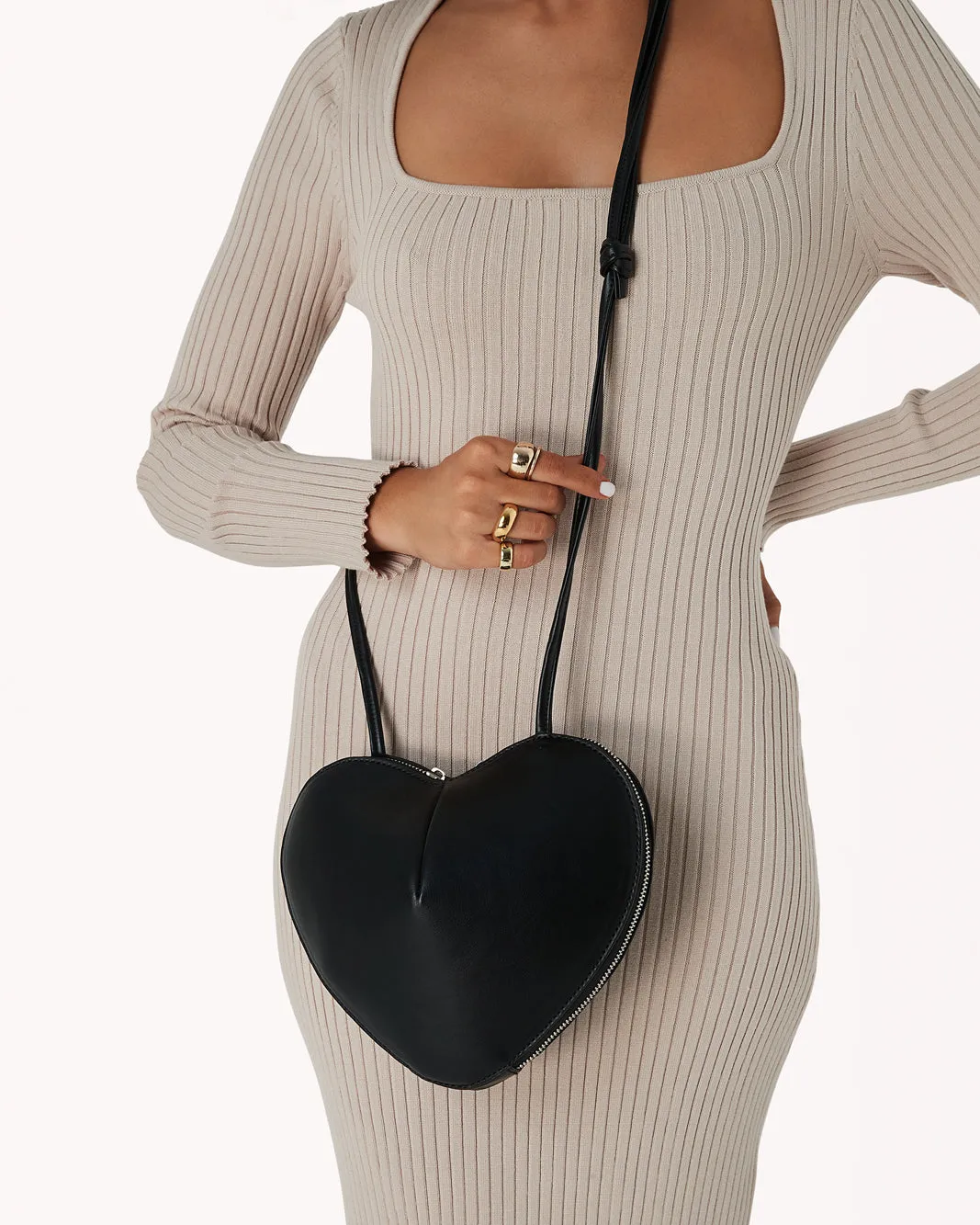Nova Heart-shaped Crossbody Bag