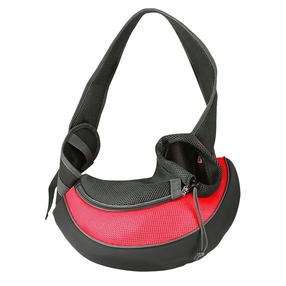 Pet Sling - Pet Carrier Shoulder Bag – Comfortable and Secure Travel for Small Pets