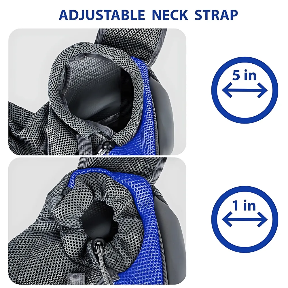 Pet Sling - Pet Carrier Shoulder Bag – Comfortable and Secure Travel for Small Pets