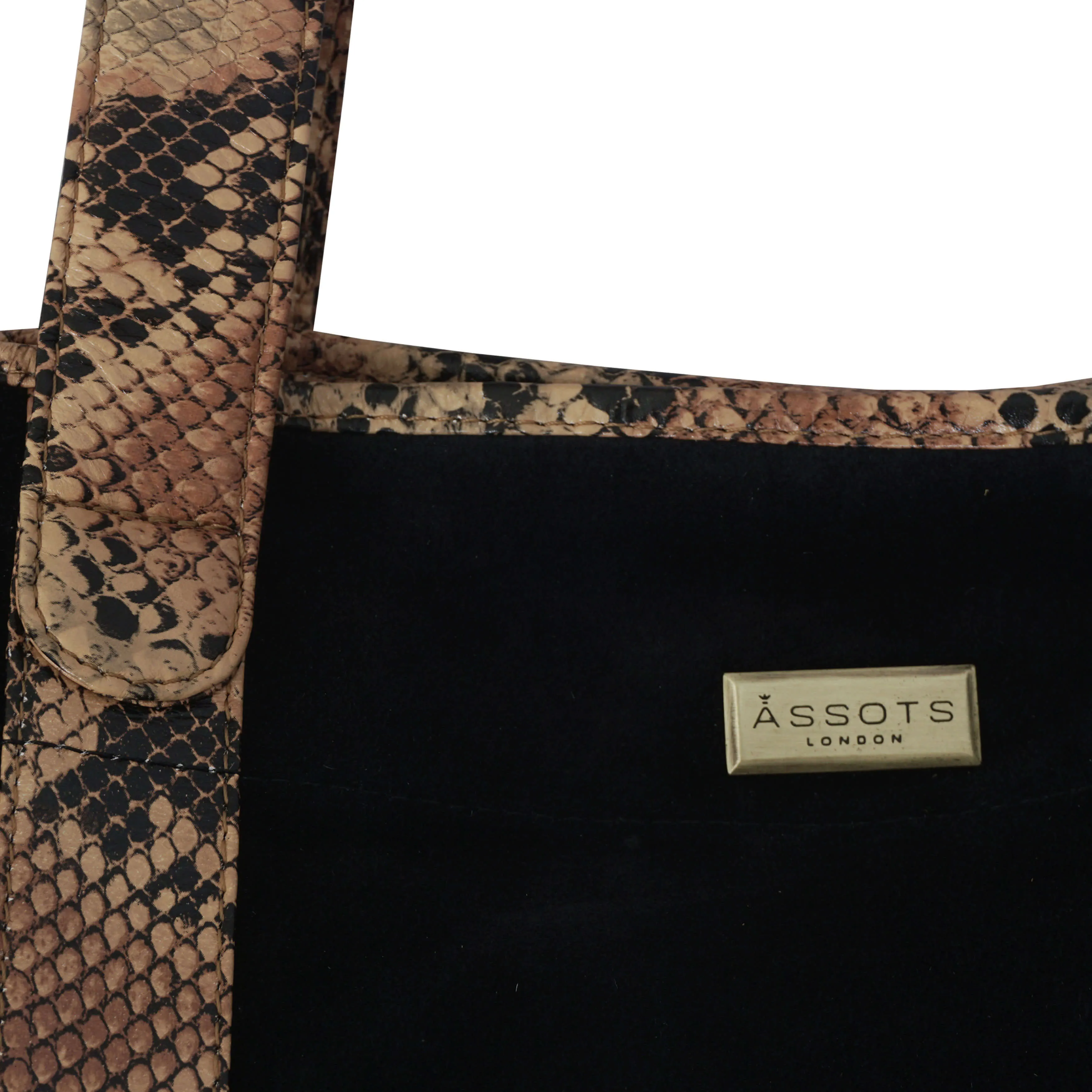 'POLLY' Black Real Suede Leather Oversized Designer Tote Bag
