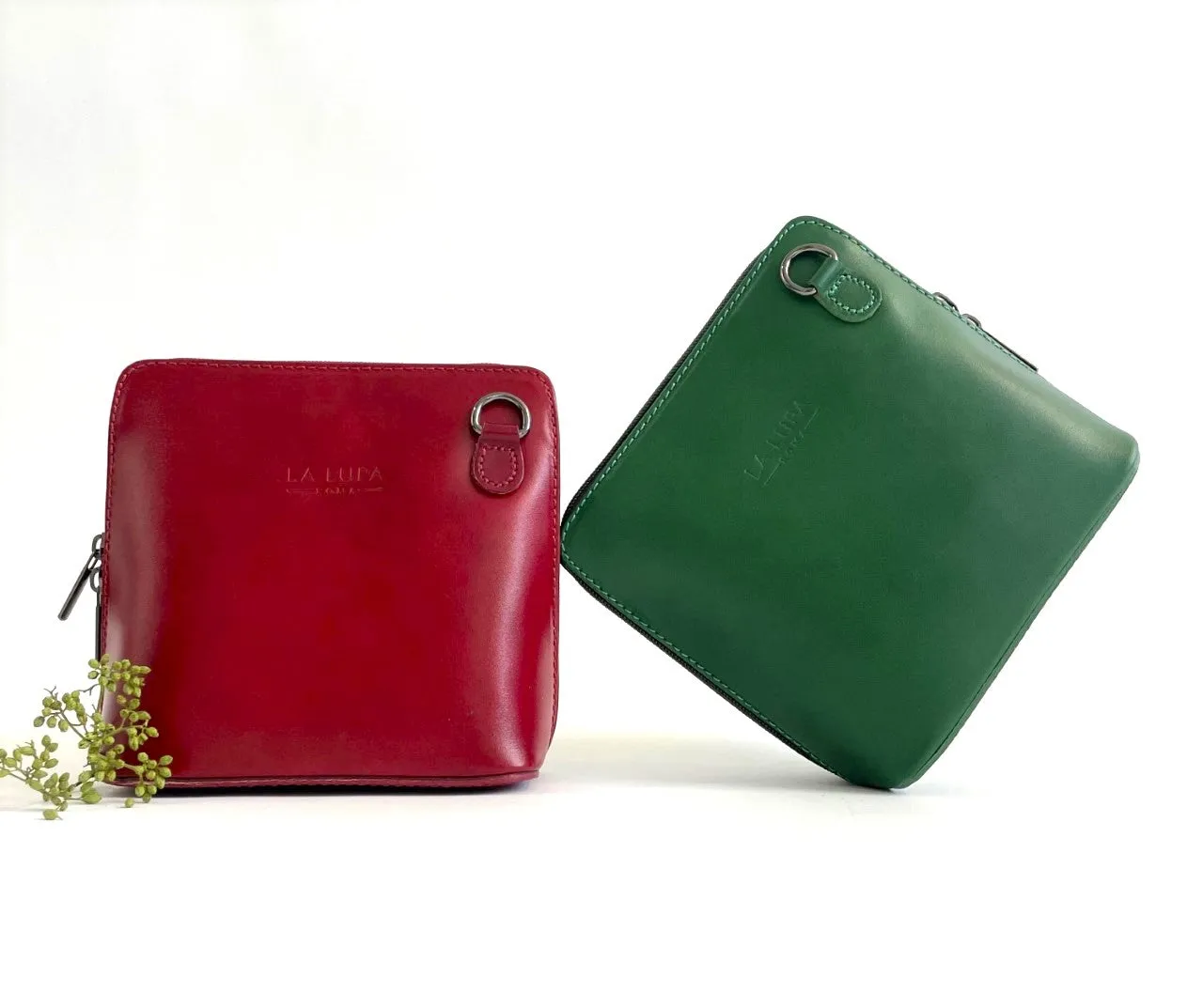 Rachele Mini Crossbody Red