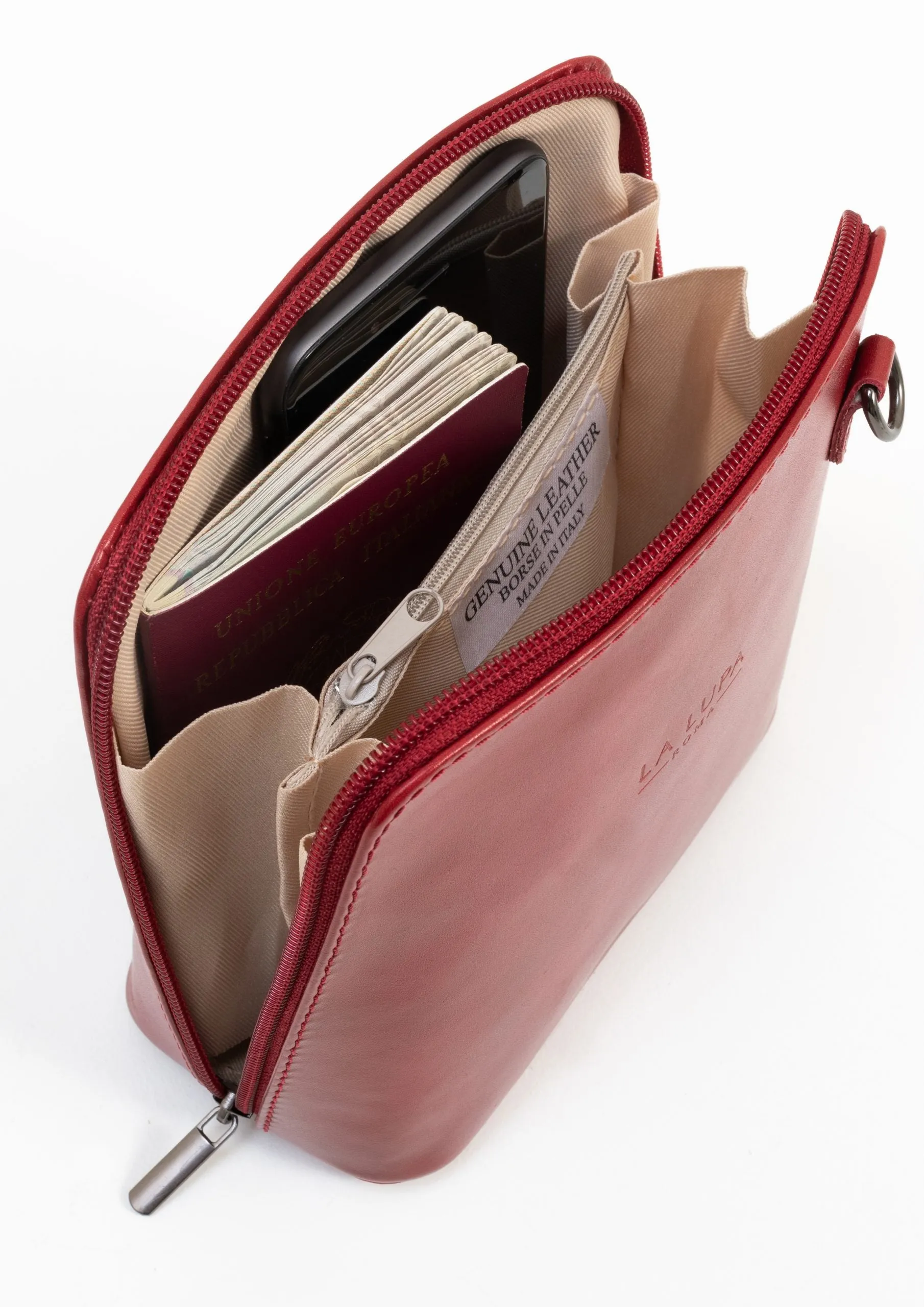 Rachele Mini Crossbody Red