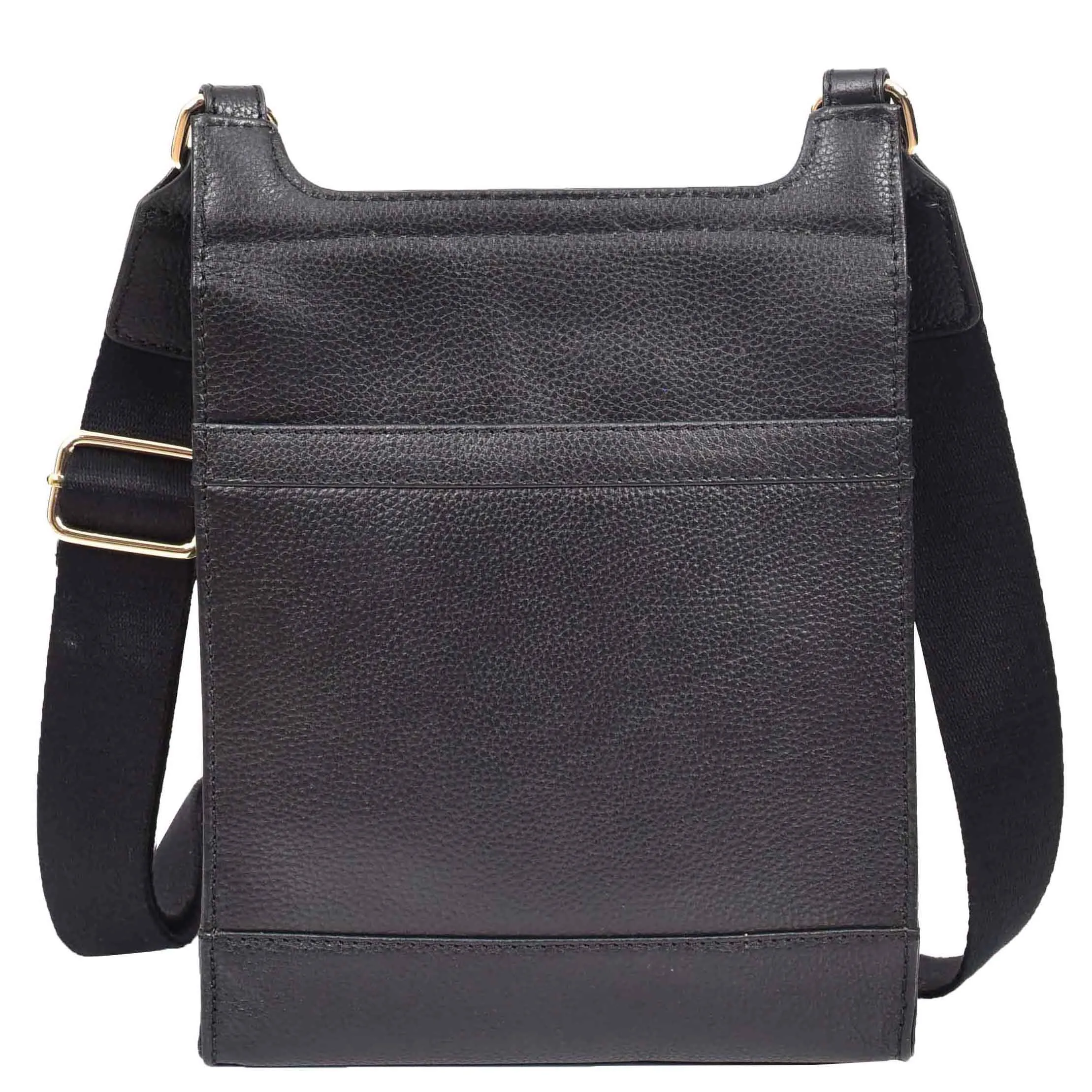 Real Leather Crossbody Bag Women's Casual Style Messenger Xela Black