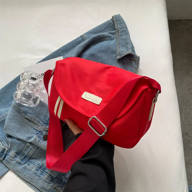 realaiot  Women's Casual Flap Messenger Bag, Shoulder Bag
