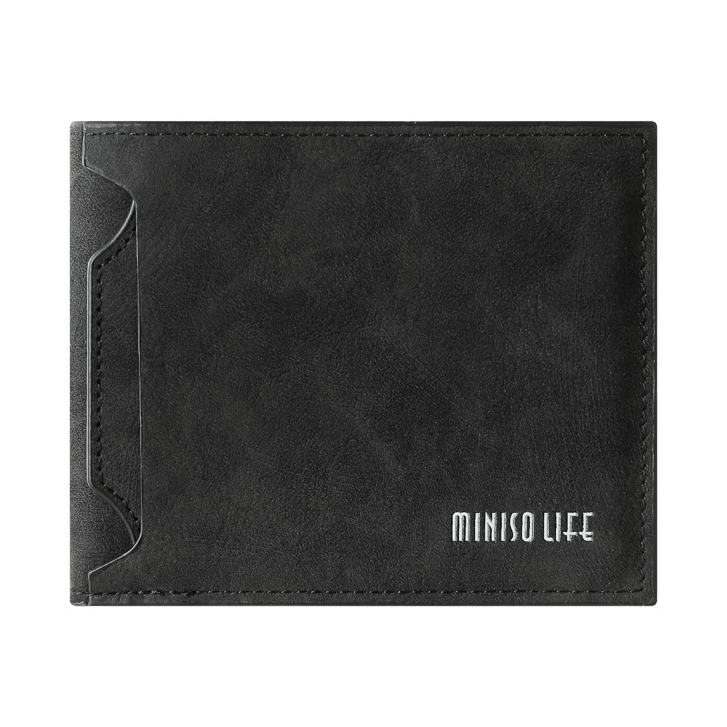 Retro Men’s Wallet with Card Holder (Black)