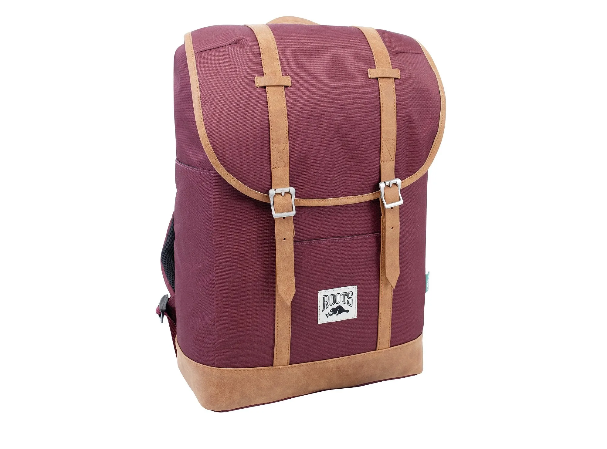 Roots Burgundy Backpack