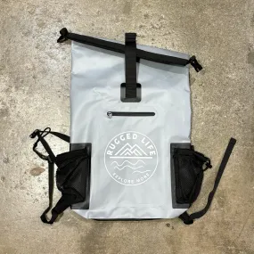 RUGGED LIFE 40L WATERPROOF DRY & HAUL BAG BACKPACK WITH PADDED STRAPS