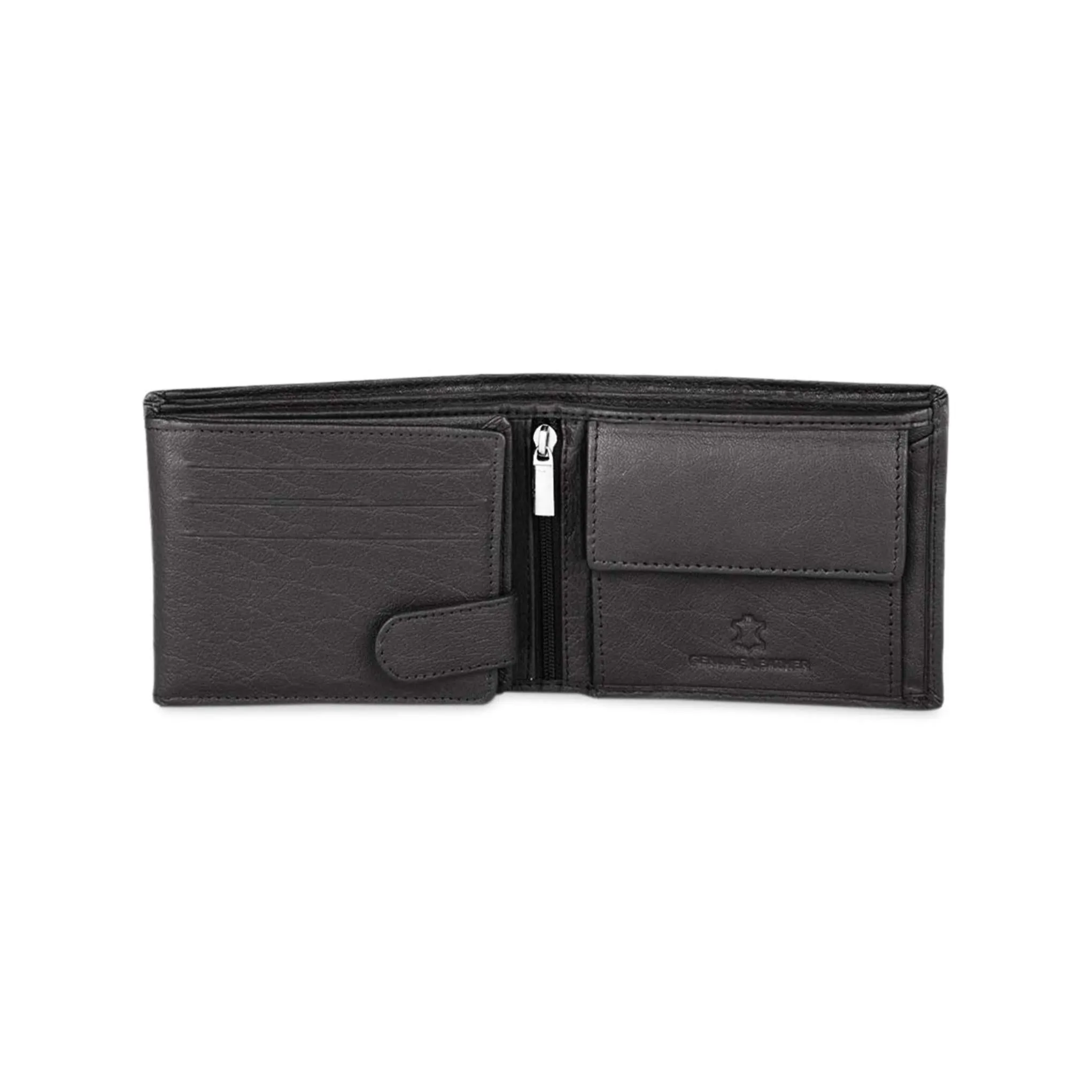 SANFORD Leather Wallet, Keychain & Pen Gift Hamper for Men