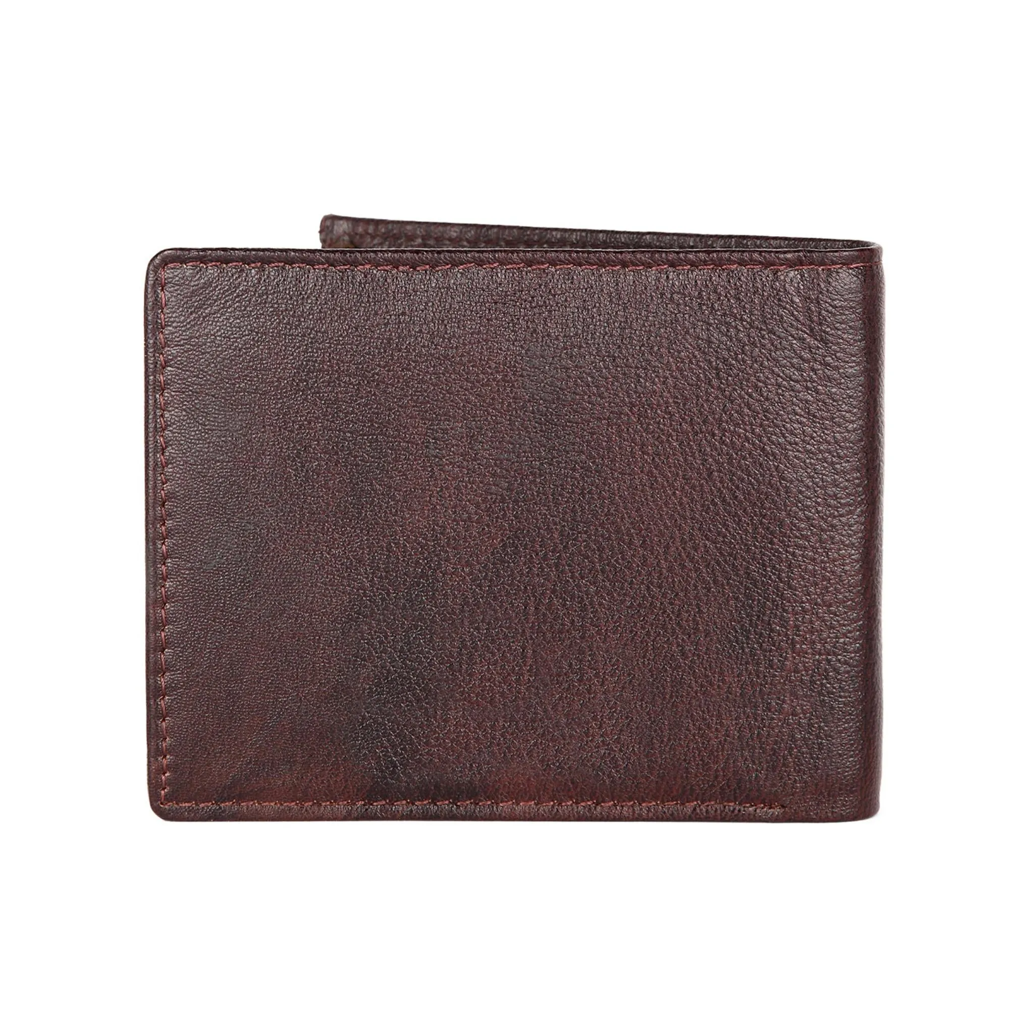 SANFORD Leather Wallet, Keychain & Pen Gift Hamper for Men
