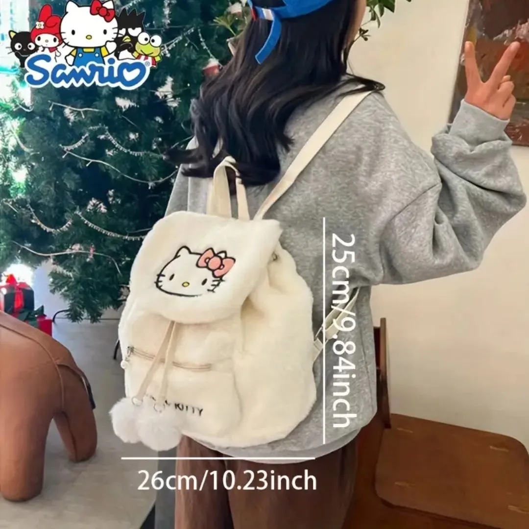 SANRIO HELLO KITTY FLUFFY BACKPACK