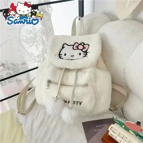 SANRIO HELLO KITTY FLUFFY BACKPACK
