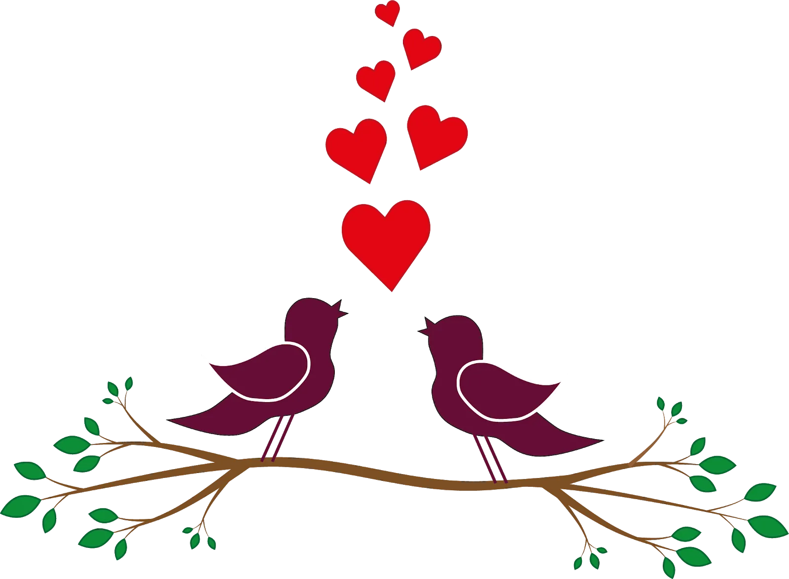 Singing Love Birds Tote Shopper