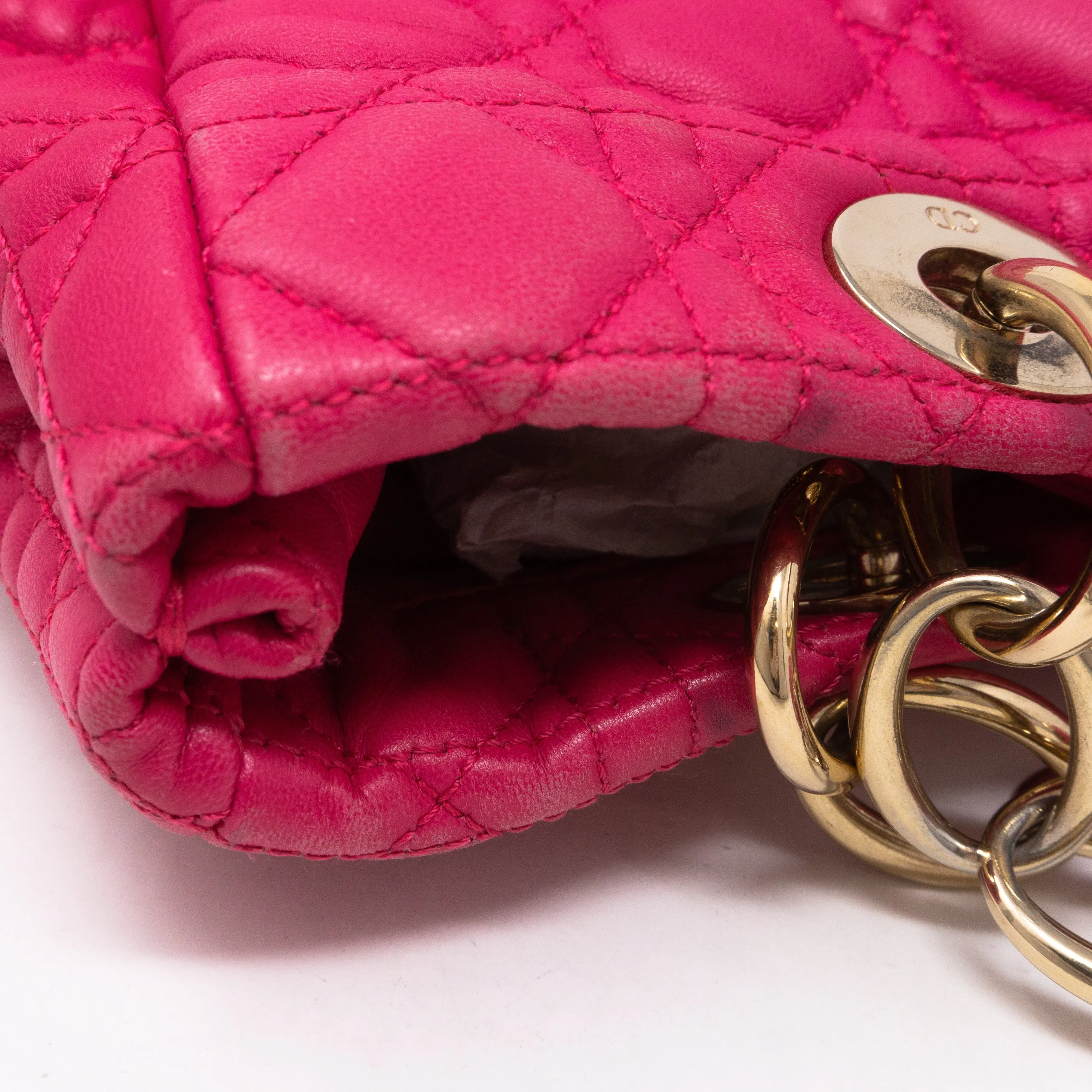 Small Soft Shopping Tote Pink