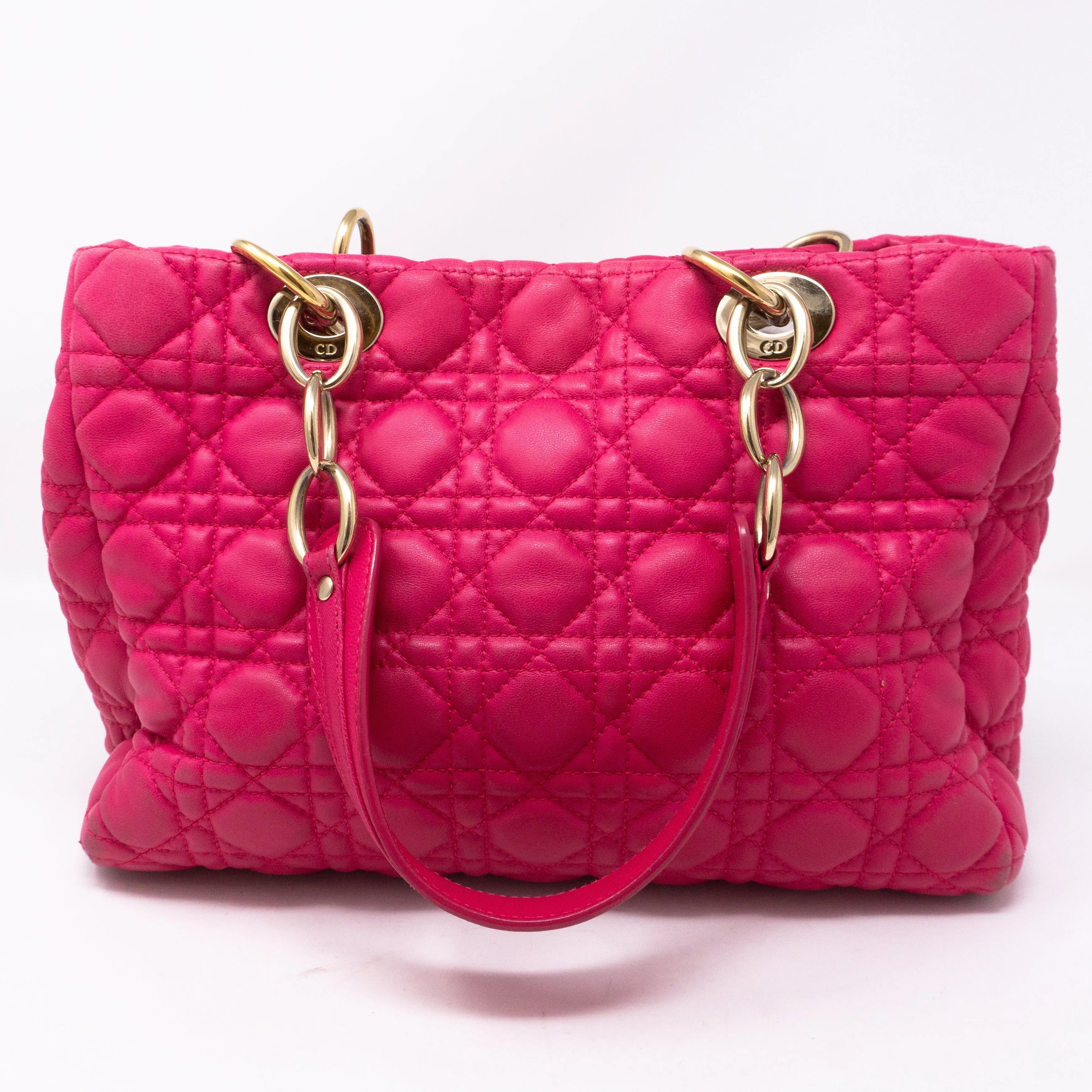 Small Soft Shopping Tote Pink