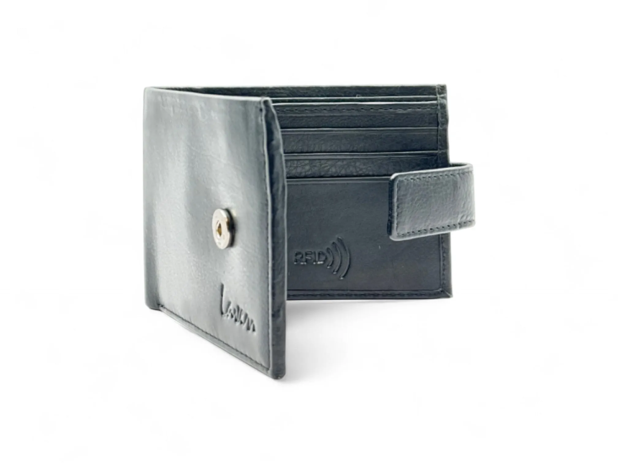 Smooth Premium 8 Card Billfold RFID Wallet|Loop #1727L