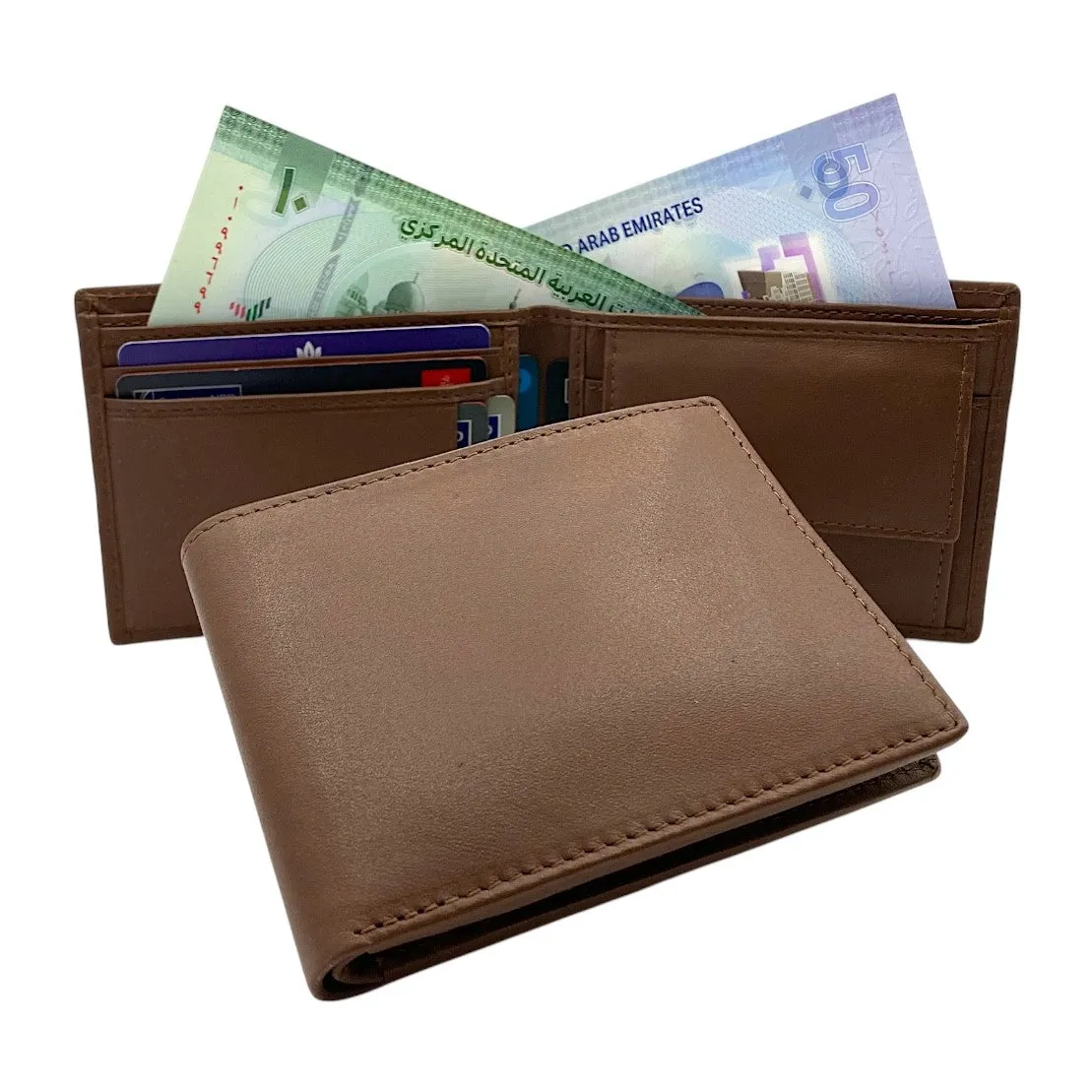 Smooth Top Grain Billfold Wallet # 1250 CP