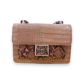 Snakeskin patchwork Shoulder Bag