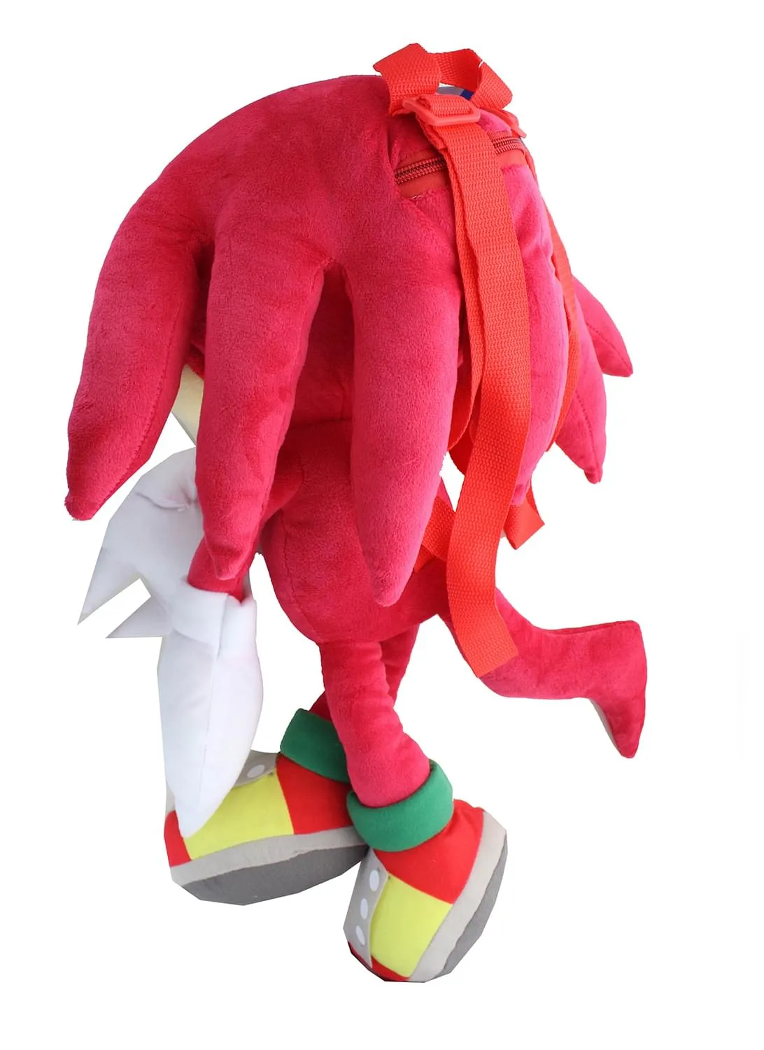 Sonic the Hedgehog Knuckles 18 Inch Plush Backpack