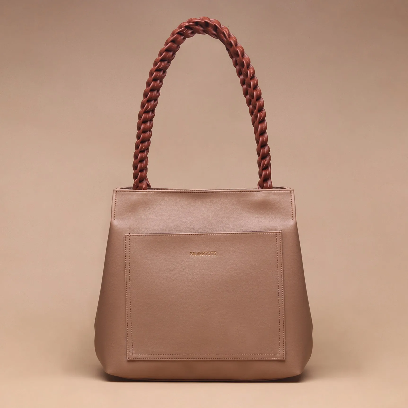 Tas Tote Wanita Silvertote Nathalie CB