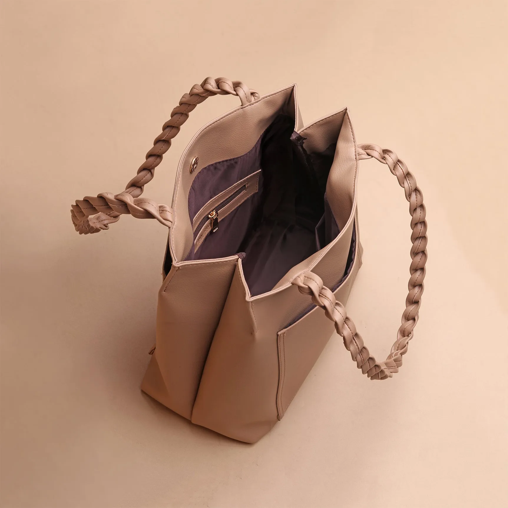 Tas Tote Wanita Silvertote Nathalie Khaki