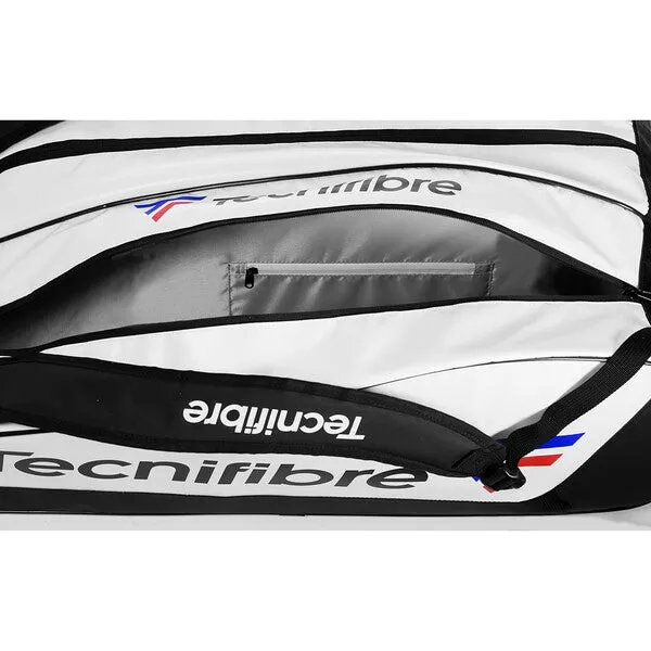 Tecnifibre Tour Endurance 2023 Racket Bag, 15 Racquet, White/Black