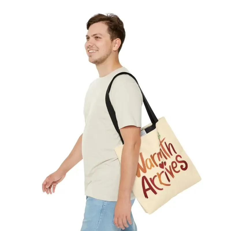Timeless Appeal Tote Bag with Black Cotton Handles