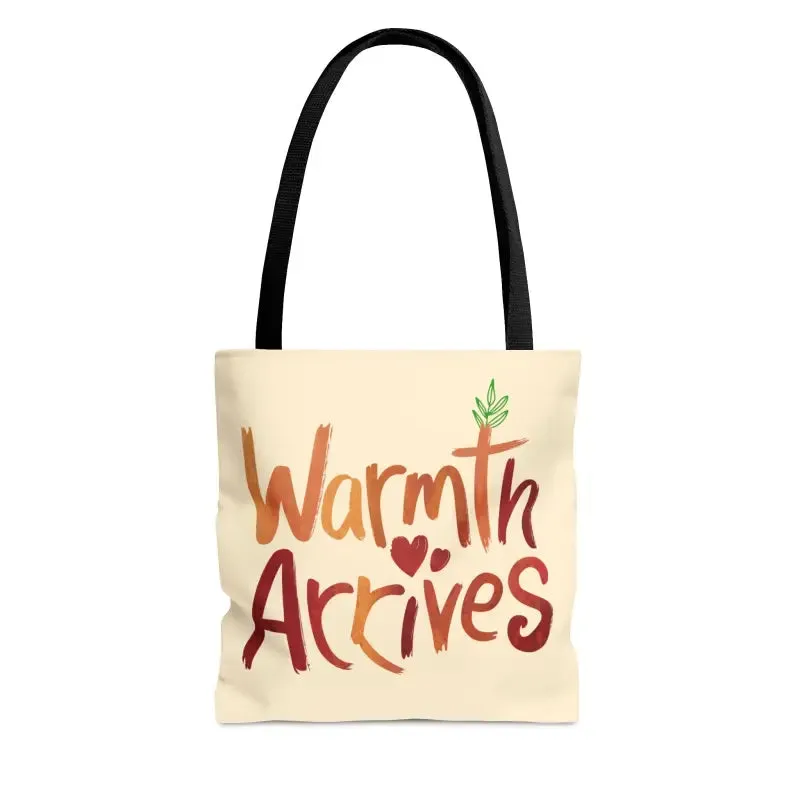 Timeless Appeal Tote Bag with Black Cotton Handles