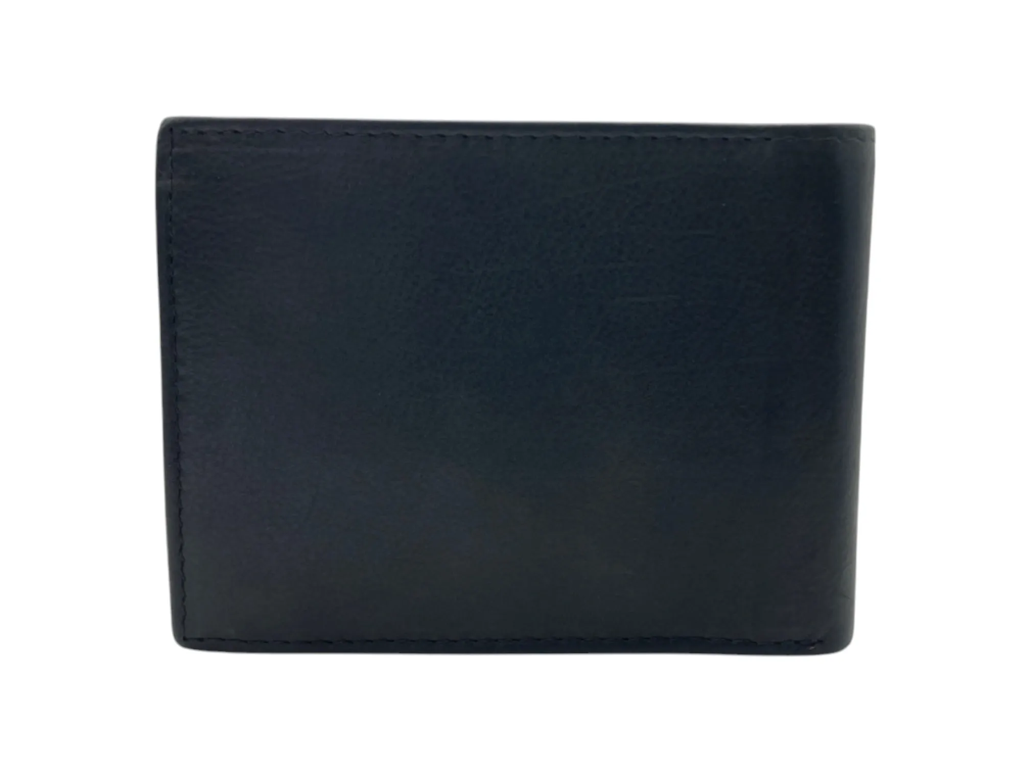 Top Grain Napa Leather Card & Coin Billfold Wallet # 740