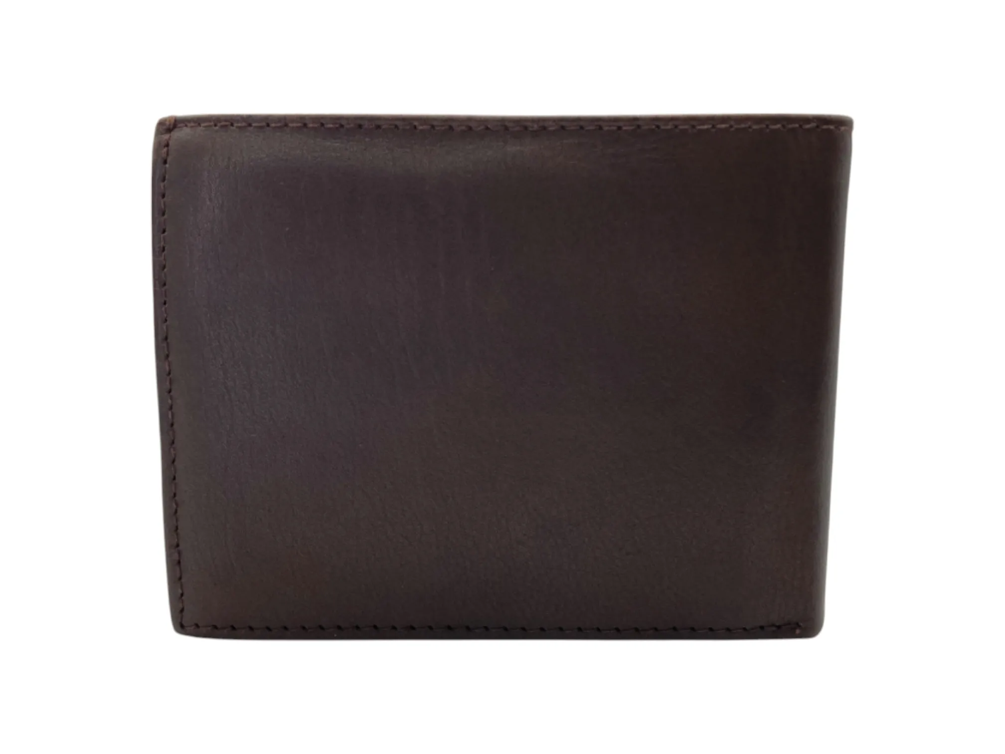 Top Grain Napa Leather Card & Coin Billfold Wallet # 740