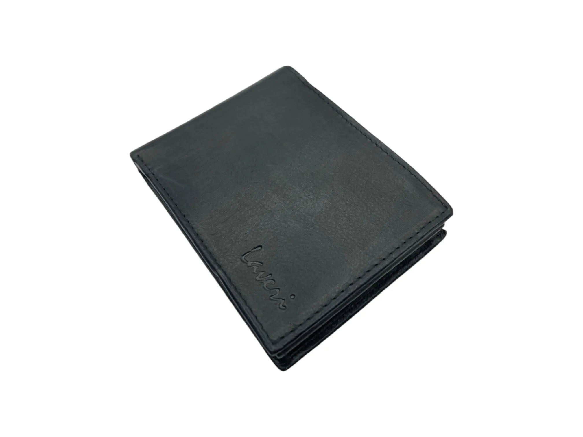 Top Grain Napa Leather Card & Coin Billfold Wallet # 740