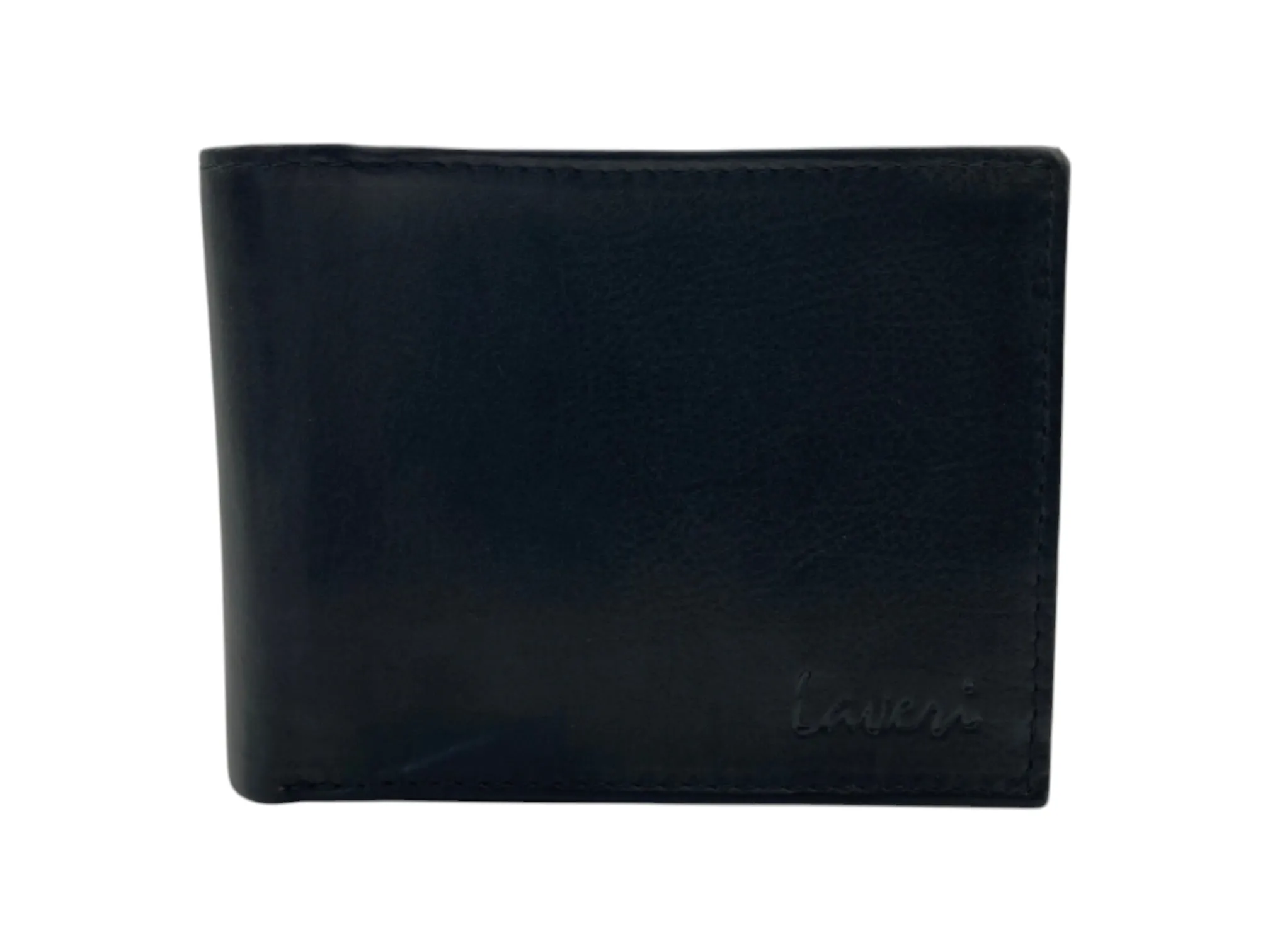 Top Grain Napa Leather Card & Coin Billfold Wallet # 740