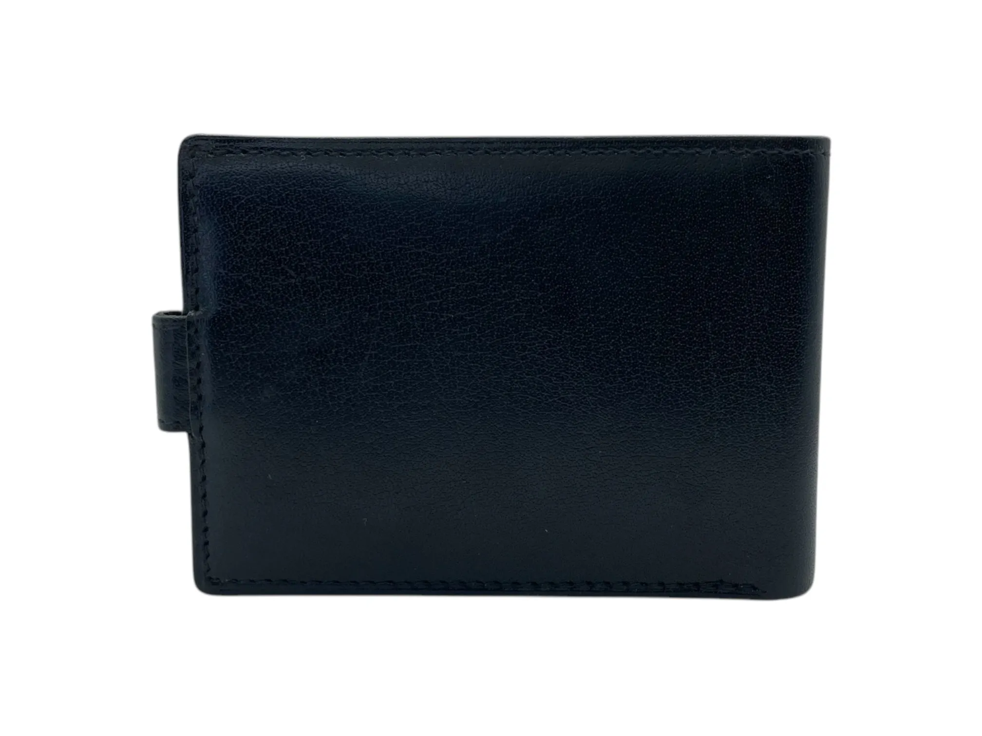 Top Grain Slim & Compact Leather  Billfold Wallet # 1610 [B] LOOP