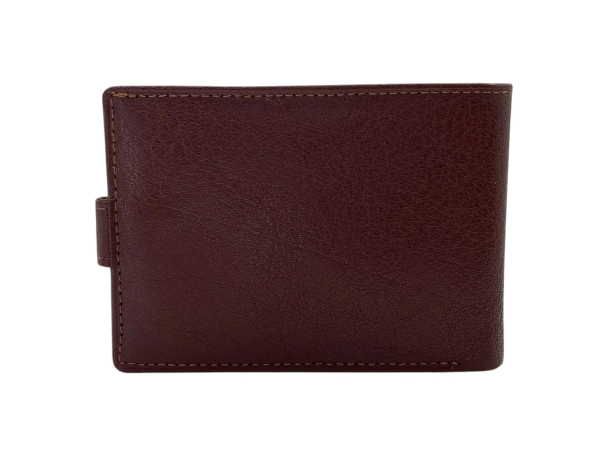 Top Grain Slim & Compact Leather  Billfold Wallet # 1610 [B] LOOP
