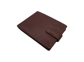 Top Grain Slim & Compact Leather  Billfold Wallet # 1610 [B] LOOP